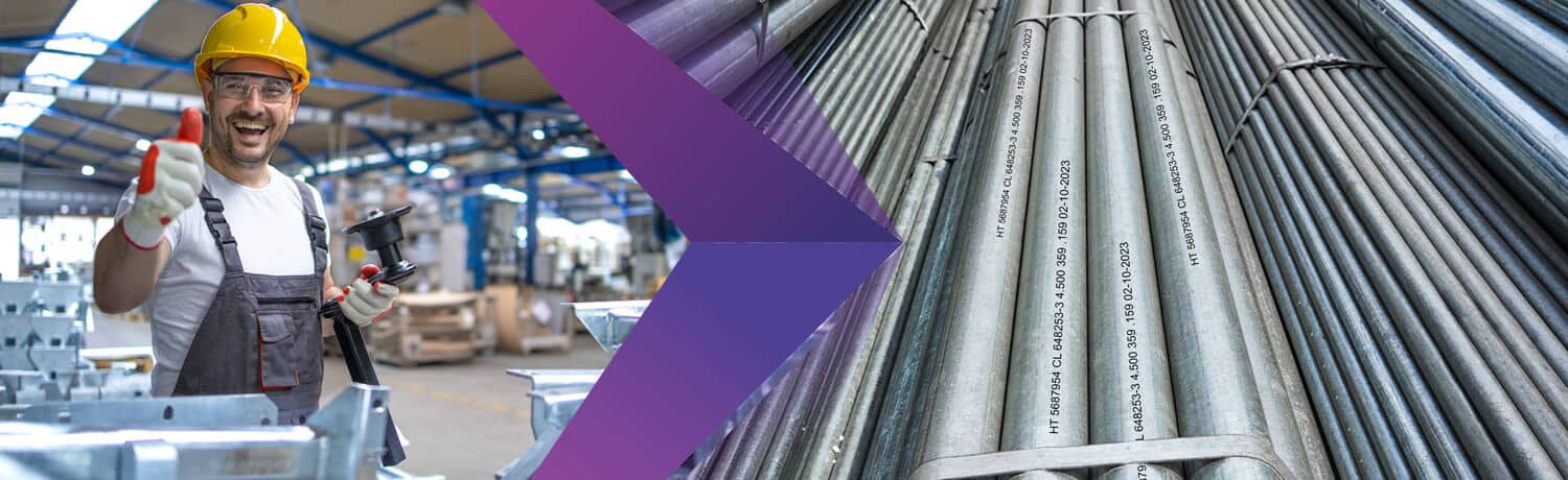 Industrial Coding and Marking Solutions for Steel and Metal Manufacturers