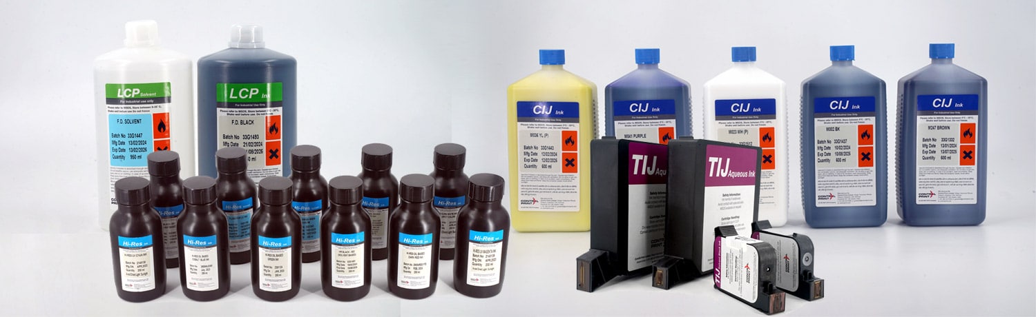 Control Print Coding and Marking Consumables