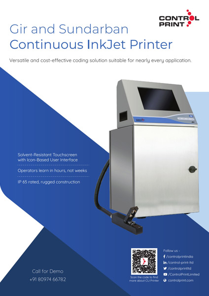 Control-Print - Continuous InkJet Printer Gir Sundarban Brochure