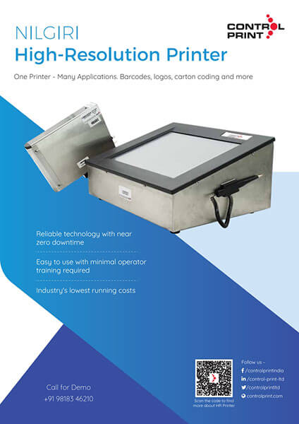 Control Print - High-Resolution Printer Brochure