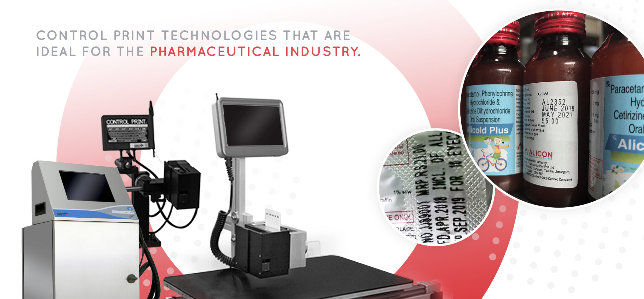 Control Print Technologies that are ideal for the Pharmaceutical