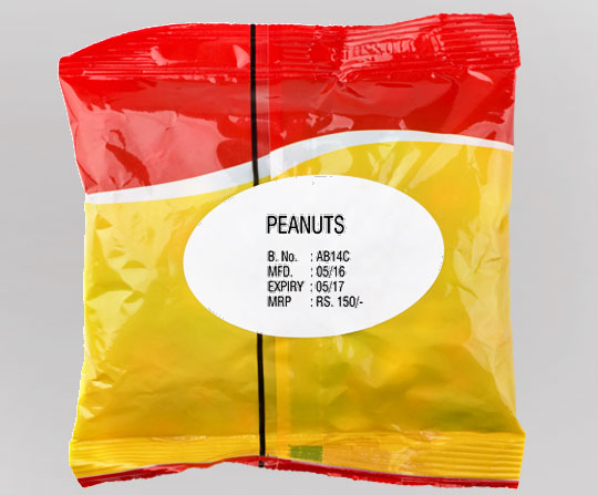 Peanut packaging